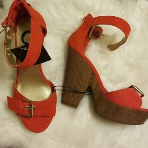 Brand NWT High Heels Sandal by Guess
